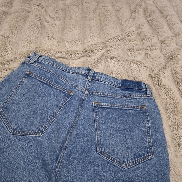 NWOT 16L Abercrombie & Fitch Curve Love '90s Straight Ultra High Rise Jeans - Picture 5 of 5